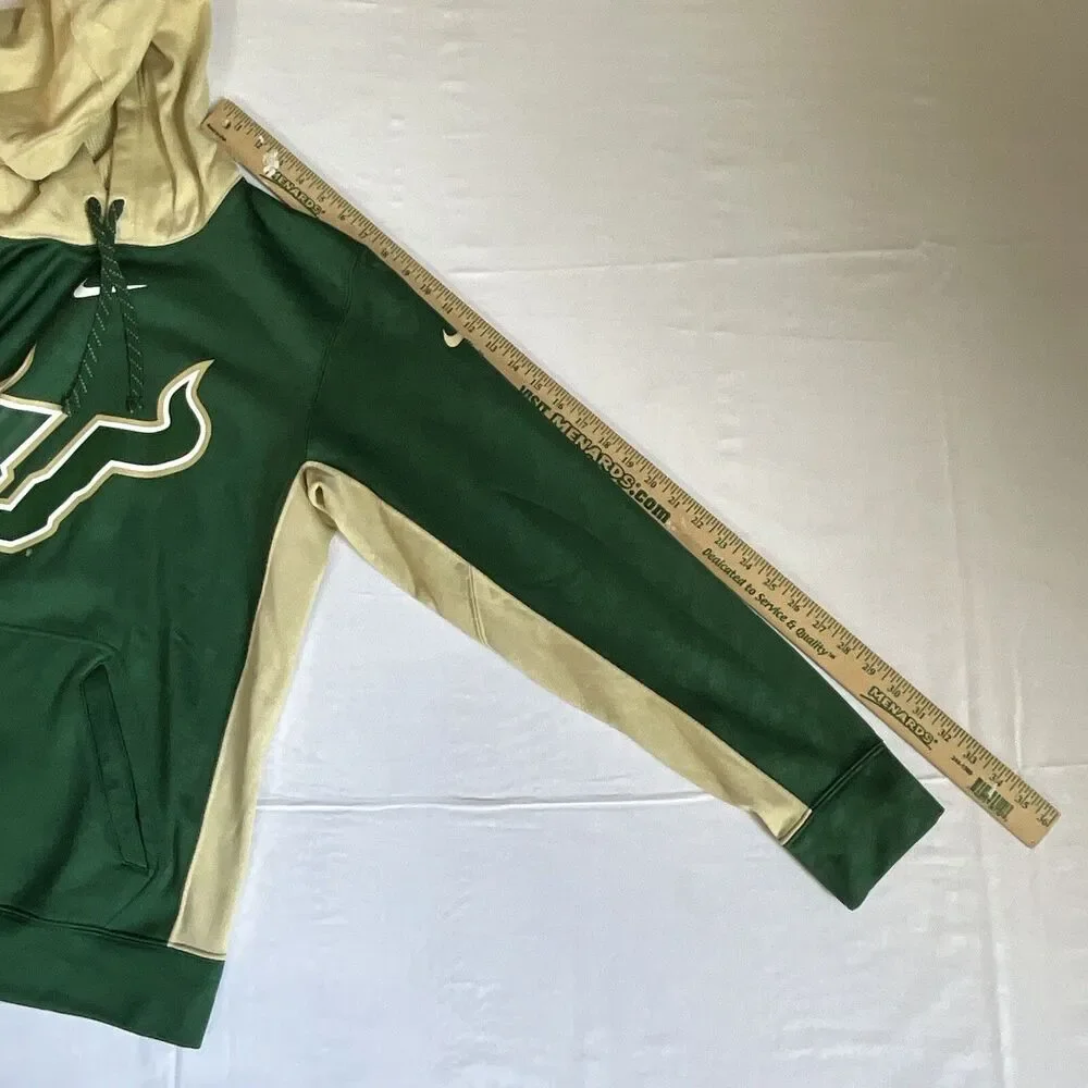 Vintage Nike Center Check Swoosh South Florida Bulls Hoodie Sweatshirt Small